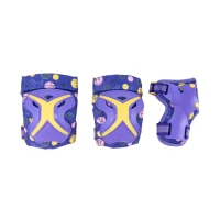 Набор защиты Tech Team Safe Fit Kids 3.0 Purple (Фиолетовый) Размер L